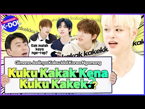 [WORLD-CLASS K-DOL] Close Your Eyes Tackle Indonesian Tongue-Twisters! Are They Secretly Fluent?!