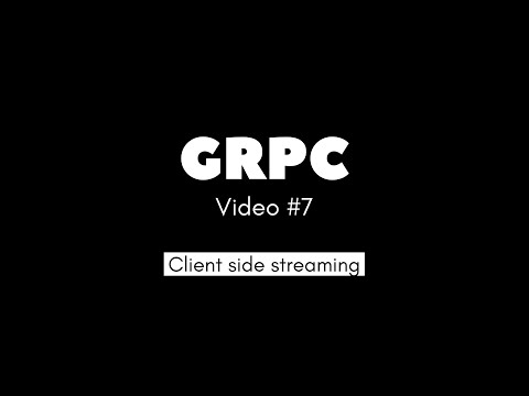 streaming in gRPC from client perspective