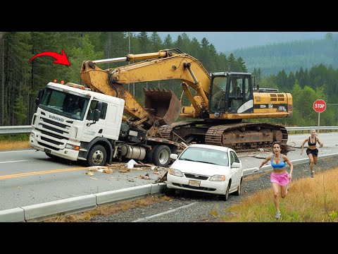 Idiots In Trucks Will Shock You, And Their Ridiculous Maneuvers Are Unbelievable #245