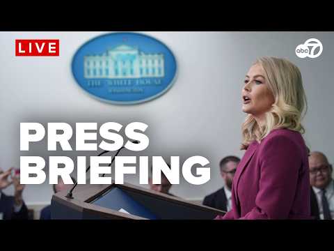 🔴LIVE: WHITE HOUSE PRESS BRIEFING WITH KAROLINE LEAVITT