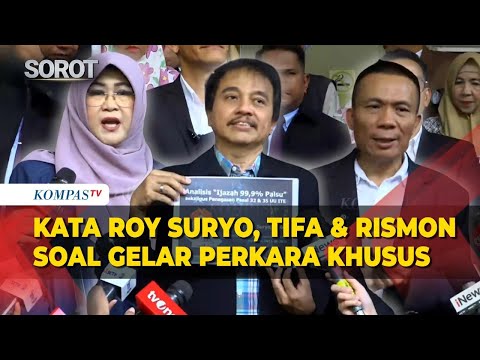 [FULL] Kata Roy Suryo, Rismon dan Tifa soal Gelar Perkara Khusus Kasus Ijazah Jokowi di Polda Metro
