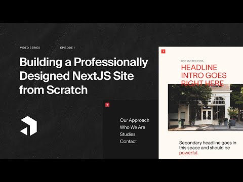 Building a Professionally Designed Website with NextJS, TypeScript, and Payload CMS - Episode 1