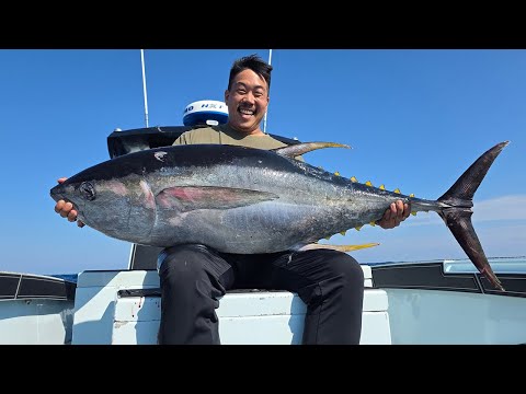 Let's catch and eat tuna on a 5.8 million won American fishing boat that takes 10 hours to ride!