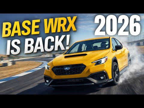 2026 Subaru WRX Brings Back the Base Model at a Lower Price