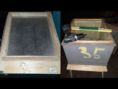 Как сделать просто и быстро сетчатое дно улья? Ты сможешь!