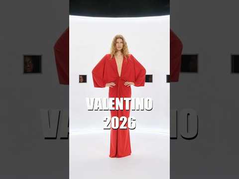 ❤️ VALENTINO Spring Summer 2026 Haute Couture на Неделе высокой моды #мода2026 #fashion #couture