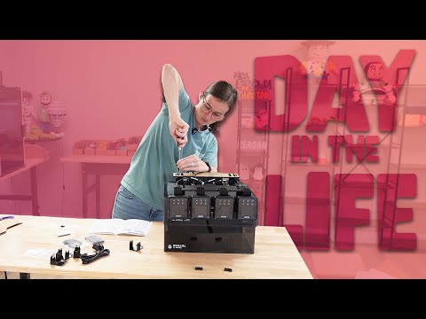 3D Print Farm Day in the Life - New Eibos AMS Dryer - Qidi Q2 Update