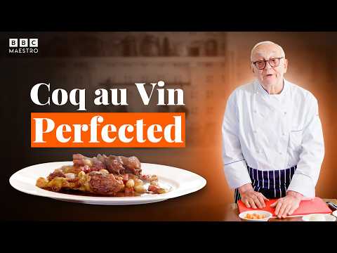 Cook the perfect coq au vin with Pierre Koffmann | Meet your Maestro | BBC Maestro
