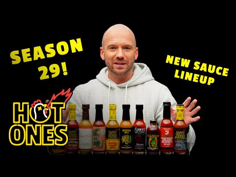 Sean Evans Reveals the Season 29 Hot Sauce Lineup | Hot Ones