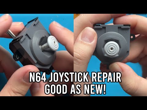 How to Clean/Fix/Repair/Refurbish an Nintendo 64 Joystick From Start to Finish!