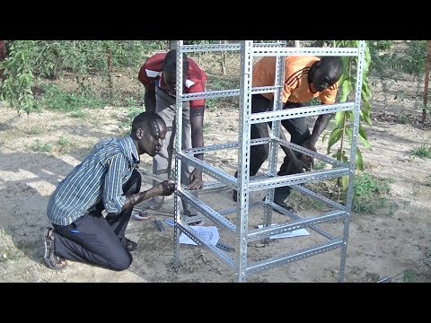 Solar dryer/dehydrator construction - South Sudan