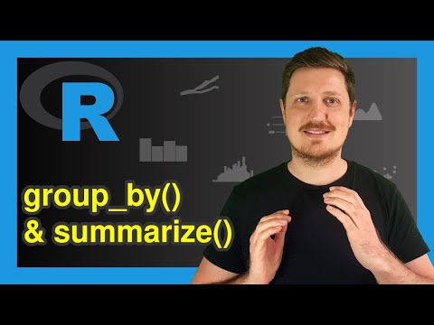 Calculate Grouped Summary Statistics in R | group_by & summarize of dplyr Package | Multiple Columns