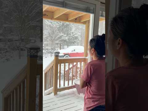 Yo veo hermosa la nieve de lejitos 😆 #natural #frio