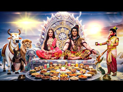 गणेश जी ने कैलाश में माता पार्वती और महादेव के लिए तैयार किए 56 पकवान | विघ्नहर्ता गणेश #phoolwa