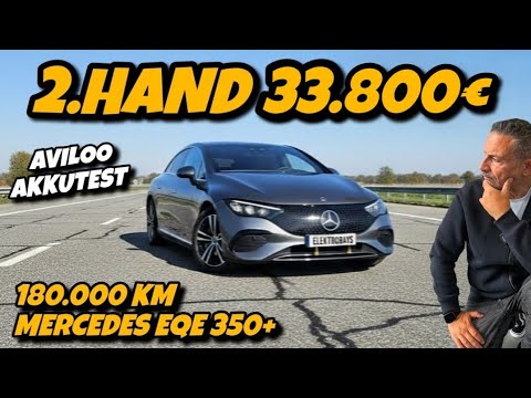Noch Premium? Mercedes EQE 350 Akkuzustand nach 180.000 km. Gebrauchtwagen Check. #ev 