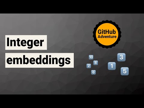 Integer embeddings in PyTorch