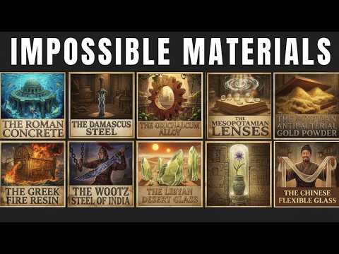 10 Mysterious Ancient Materials That Modern Science Still Can’t Recreate