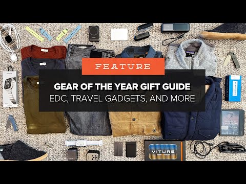 Our GEAR of the YEAR for 2025: 27 Gift Ideas for EDC, Travel, and More!