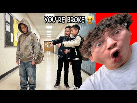 Kid Gets Bullied For Being Poor ft. Foltyn (Dhar Mann Cringe)