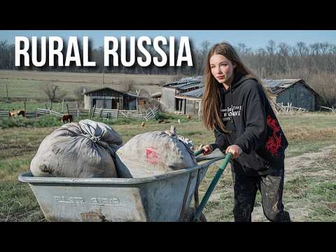 Country Girl Lifestyle in a SIBERIAN VILLAGE🐓Morning to Night Rural Routine🐄