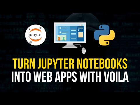 Turn Jupyter Notebooks to Web Apps in Python