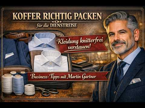 Koffer packen für eine Dienstreise ... wir zeigen wie!