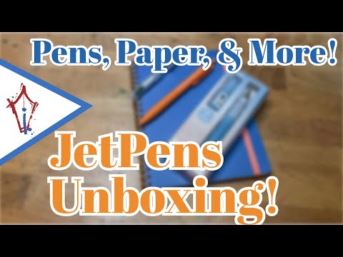 Unboxing and Testing Great Stuff from Jet Pens!