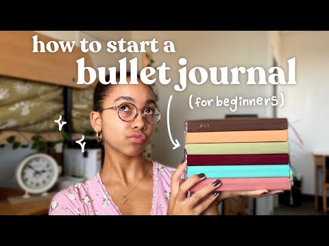 the ULTIMATE guide for how to start a BULLET JOURNAL for beginners ✨