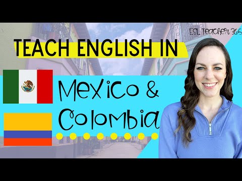 TEACHING ENGLISH IN LATIN AMERICA | Teach English in Mexico & Colombia