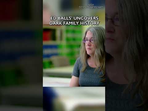 Ed Balls' uncovers dark family history! 🌳 #wdytya #ancestry #history #edballs