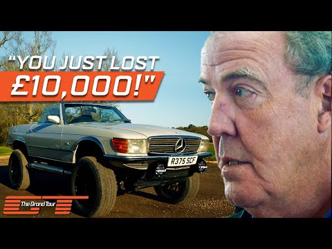 Jeremy Clarkson Auctions Off His Converted Land Rover Sports Car | The Grand Tour
