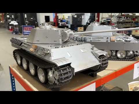 Massive tanks (1:6 scale)at the Armortek factory open day