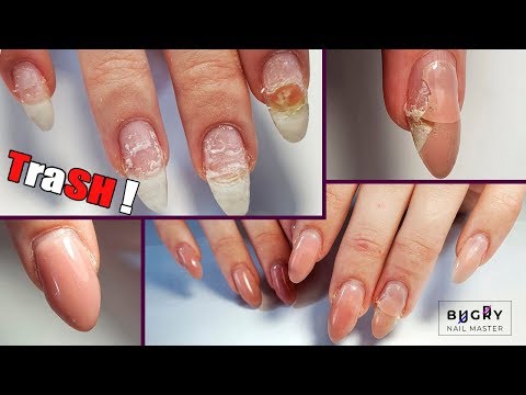 Nails are in pain😱 Horrible peeling/Working on mistakes/ Tatyana Bugriy