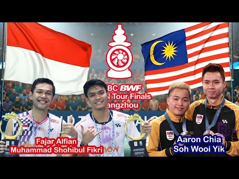 Fajar / Fikri Vs Aaron Chia / Soh Wooi Yik - R1 World Tour Finals 2025 - Bersama Bu Rina
