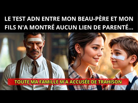 LE TEST ADN ENTRE MON BEAU-PÈRE ET MON FILS N'A MONTRÉ AUCUN LIEN DE PARENTÉ. MA FAMILLE M'A ACCUSÉE