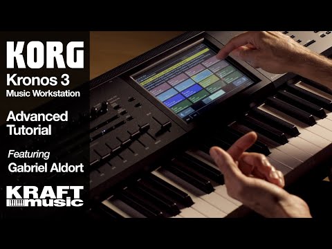 Korg Kronos 3 Music Workstation - Advanced Tutorial with Gabriel Aldort