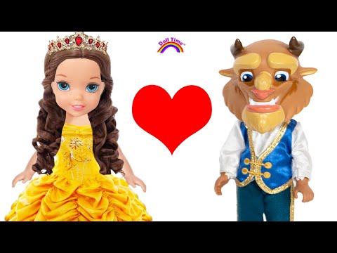 Elsie and Annie in a Beauty and the Beast School Play