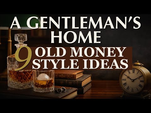 A Gentleman’s Home | 9 Old Money Style Ideas