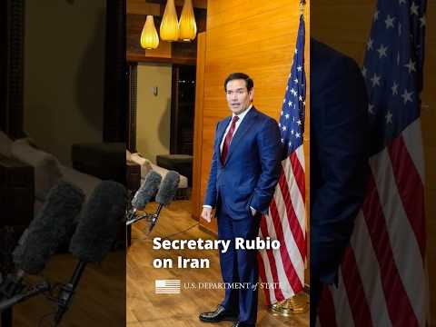 Secretary Rubio on Iran