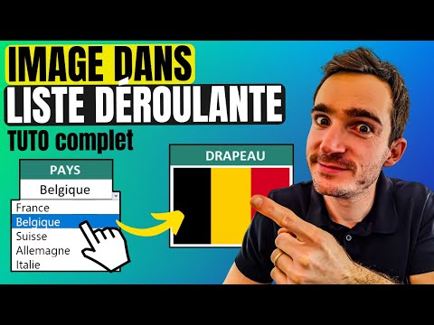 Excel : afficher des IMAGES liées avec une LISTE DEROULANTE (guide complet)