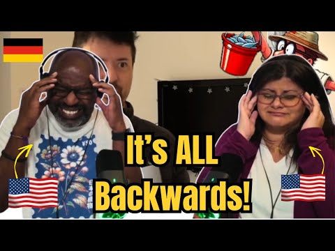 English...But with GERMAN Grammar?! | Americans React