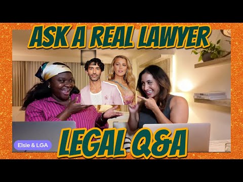 Ask A lawyer all things Blake Lively and Justin Baldoni Legal drama