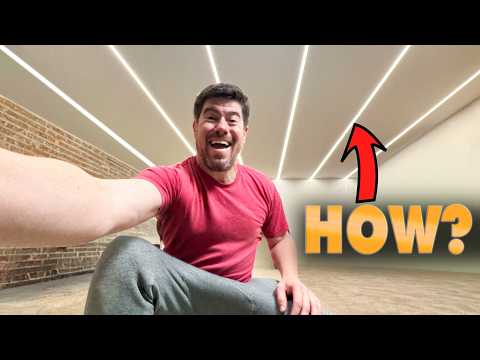 (ep. 06) RECESSED LED STRIPS are the FUTURE of Overhead Lighting