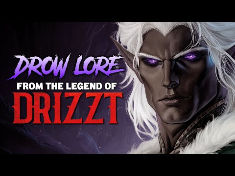 One Hour of Drow Lore from the Legend of Drizzt | Lore Compilation