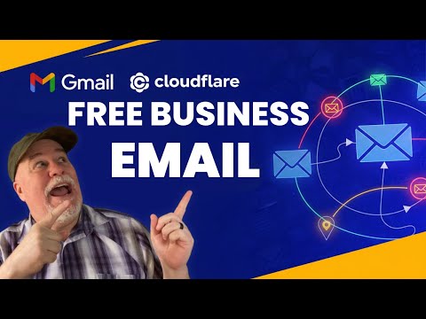 FREE Business Email: Cloudflare + Gmail Setup (No Fees!)