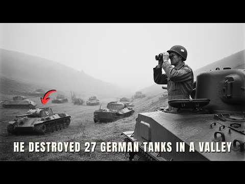 When 27 German Tanks Surrounded This Sherman — He Realized He Had Destroyed All of Them Himself!