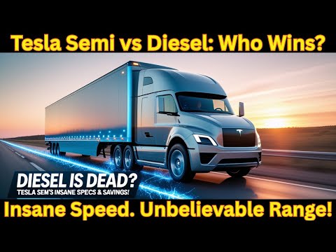 Tesla Semi Takes Over: Record-Breaking Specs & Massive Cost Savings !