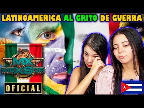 🇨🇺CUBANAS REACCIONAN a LATINOAMERICA al GRITO DE GUERRA🇲🇽