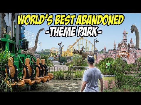 Explored China's largest abandoned theme park | Fake Disney