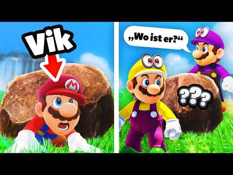 Vik wechselt sein VERSTECK und nimmt uns alle HOPS! (Mario Odyssey Hide and Seek)